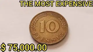 THE MOST EXPENSIVE! $ 75,000,00 ULTRA Rare Error Coin Germany Worth Money Look For This