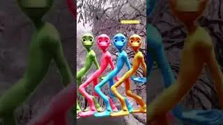 Part 20 dame tu cosita| alein dance|funny alein #comedy #color dance #crazzyalienz #funny 🤣