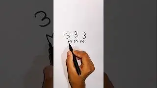 How to draw banyan tree with MMM333 😱 Banyan Tree Drawing #shorts