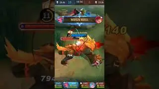 MLBB Saber, Brutal Prank Johnson & Beatrix Surprised tips tricks #shorts