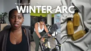 Winter Arc Vlog | Productive routine to create healthy habits and level up for 2025✨