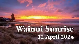 World's first sunrise, daily. Relax and watch the day dawn:  12 April 2024