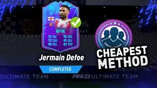 WOW🤩 90 JERMAIN DEFOE SBC! (Cheapest Method) - FIFA22 ULTIMATE TEAM