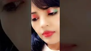 Indian Flag inspired look //republic day  makeup look#makeup