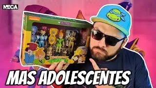 QUIÉNES SON LOS NEUTRINOS | NECA TMNT CARTOON THE NEUTRINOS 3 PACK - UNBOXING/ REVIEW EN ESPAÑOL