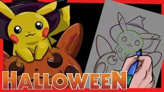 #short Drawing Anime Pikachu (Pokemon) + curiosities