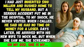 I Survived a Crash After Inheriting $100M, When My Husband&rsquo;s New Wife Saw Me, She Screamed&hellip;