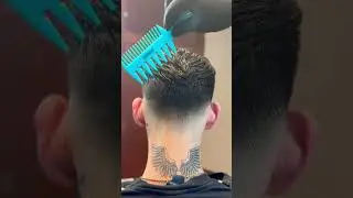 SLICK BACK FADE💈 #song #newmusic #cover #music #kpop  #barbering #barbershop