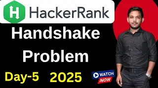 Handshake Problem In Hackerrank #hackerrank