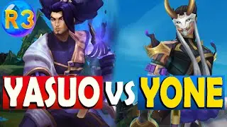 Prestige Yasuo VS Yone Inkshadow Skin Comparison | League of Legends