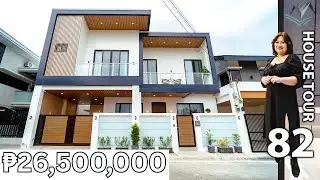 HOUSE TOUR 82 | Smart Luxury Living with Solar and Pool in Angeles City