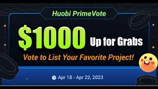 HUMAN Protocol Huobi PrimeVote #4 $1000 Giveaway