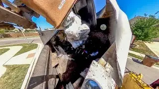 HOPPER - HEIL Durapack Python Garbage Truck in 360 Degrees