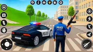 Real Police Simulator Cop Car _ Android GamePlay 