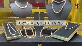 Crystal Gold Chains The Ultimate Summer Accessory at MK Jewels
