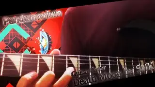 Pandemonium song ( Guitar cover [ TAB ] ) | Death Moon by SHK - Geometry Dash