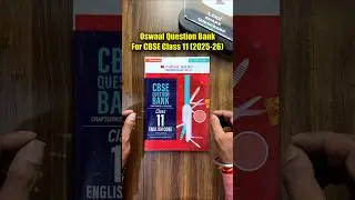 Oswaal Question Bank Class 11 2025-26 Review 🔥 | Worth It or Not? | CBSE 2025 | #shorts