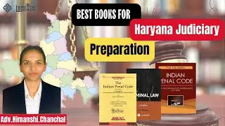 Best books for Judiciary preparation | Books for Haryana judicial services exam