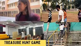 TREASURE HUNT GAME IN COLLEGE | FUNNIEST GAME | WE WON ?? | MBA | SURBHI😍