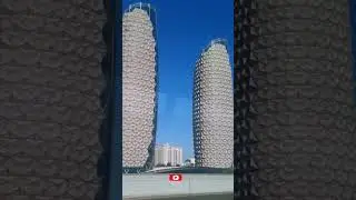 pineapple building in abu dhabi || sunlight protection building || very amazing view || #shortvideo
