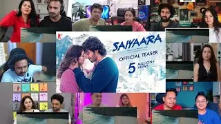 Saiyaara Title Song Reaction Mashup🔥 | Ahaan Pandey | Aneet Padda | YRF Films | Filmy World | 