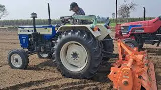 part(8) इस 8 फूटे Rotavetar पर सारे ट्रैक्टर के इंजन का पता चल गया #puneetpunia