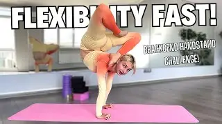Backbend Handstand & Flexibility Challenge! Learn the Slow Circus Contortion Trick! 4K
