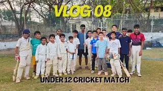 Under 12 Cricket Match | The Cricket Twins Vlogs🏏