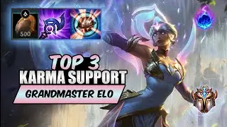 Wild Rift KARMA TOP 3 - S13 rank game + build