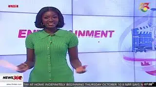 Makafui Shines on News360: GMB2024 Finalist Hosts Entertainment News