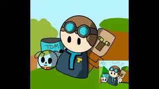 Speedpaint of My Drawing From the @MiniTDM tribute for @DanTDM