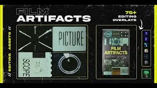Real Film Artifacts FX, Overlays, Transitions For Video Editors!