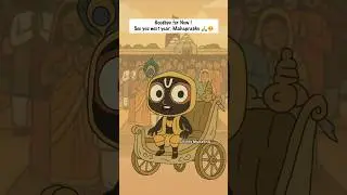 Good Bye Mahaprabhu 💔🙏 #jagannath #animation #rathyatra