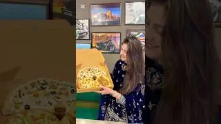 Food review of california pizza Lahore #tehminakhan #fastfood #pizza #lahore #viralvideos #food