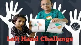 Left Hand Craft Challenge|Independence Day Special|Nannhe Farishte