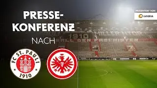 Die Pressekonferenz nach dem Spiel gegen Eintracht Frankfurt | Präsentiert von LichtBlick