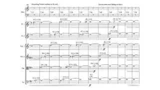 Michael Harrison &ndash; Radians Phase (score follower, excerpt)