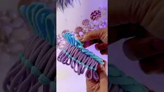 Unbelievable Art and Craft / Cute Easy DIY Elastic Band Hairband /  Aesthetic Hair Hack #shorts