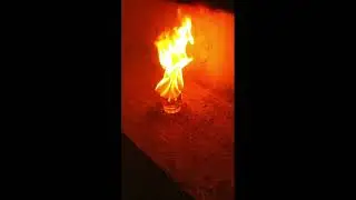 Petrol vs water disposal glass fire 🔥 experiment 💥 #magic #experiment #trending #viralvideo