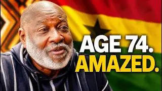 James, A 74 Year Old African American man Visits Africa (Ghana) For The First Time & Was Amazed