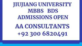 Jiujiang Medical University China Mbbs Bds Admissions Open