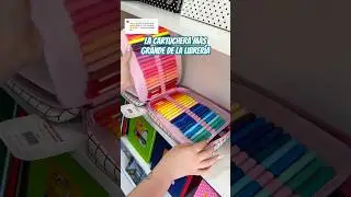 Te muestro la cartuchera m&aacute;s grande de la librer&iacute;a! Con 178 espacios para guardar #libreria #parati