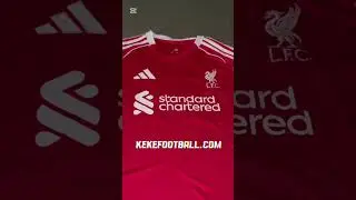 Liverpool 24/25 Kit From KEKEFOOTBALL.COM ❤️🤍 #football #kits #jersey #unboxing #liverpool #lfc