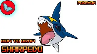 How To Draw Pokemon - Sharpedo