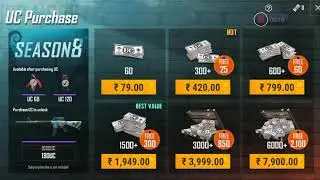 Purchasing a Royal Pass Season 8
