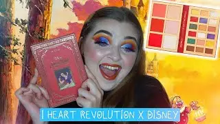 NEW I HEART REVOLUTION X DISNEY SNOW WHITE PALETTE! 🍎