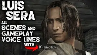 Resident Evil 4 (HD Project) - Luis Sera - All Scenes and Gameplay Voice Lines with Subtitles