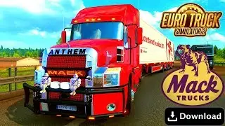 🔛MOD MACK ANTHEM Chipped  ETS2 1.34 Download🔛
