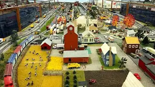 The Crossville Model Railroad Club Private Model Railroad HO Scale Train Layout