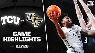 TCU vs. UCF Game Highlights | 2025-26 Big 12 Men&rsquo;s Basketball